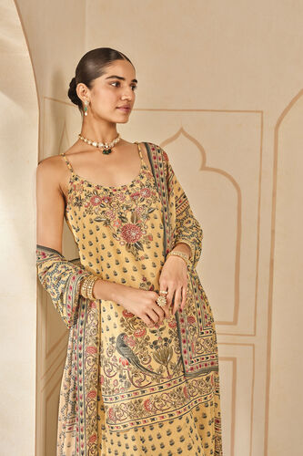 Arzoo Printed Sharara Set - Yellow, Yellow, image 6